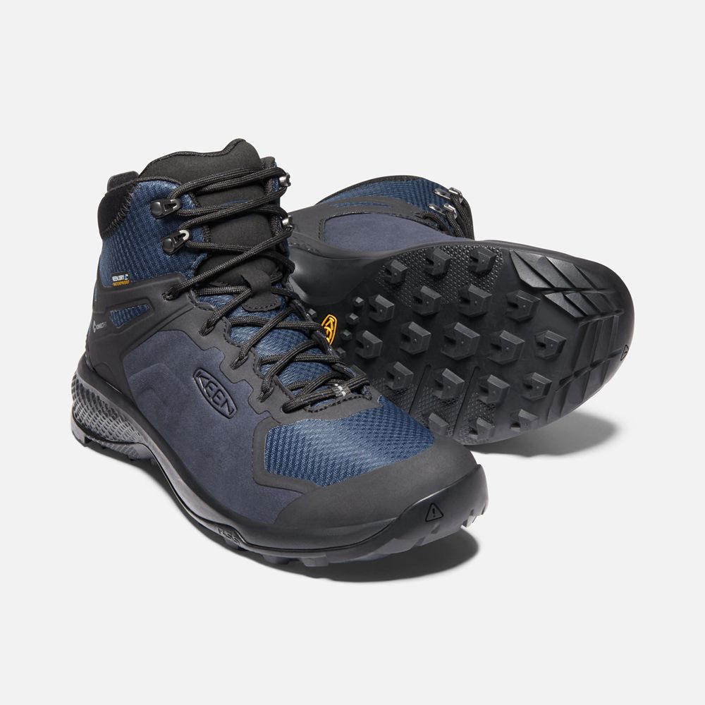 Bottes de Randonnée Keen Homme Bleu Marine/Noir | Explore Waterproof | JDBAQ-2765